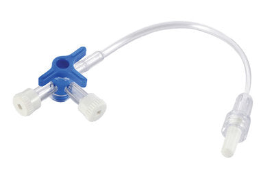 Robinet à trois voies Bleu (+10 cm) - 25 pièces
