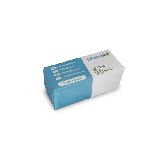 Dispovet Non Woven Kompressen (5 x 5 cm) - 100 Stuks