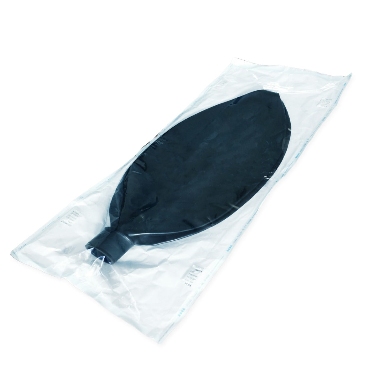 Ademballon (15 Liter) Zwart Latex - 1 stuk