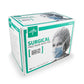 Masque chirurgical Medline à lanières bleu - 50 pièces