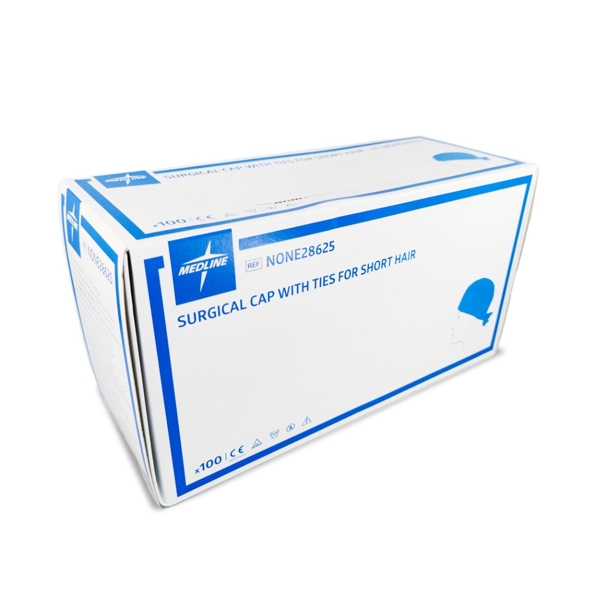 Calot chirurgical Medline (bleu) - 100 pièces